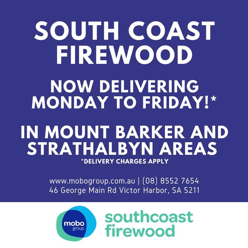 South Coast Firewood is now delivering!